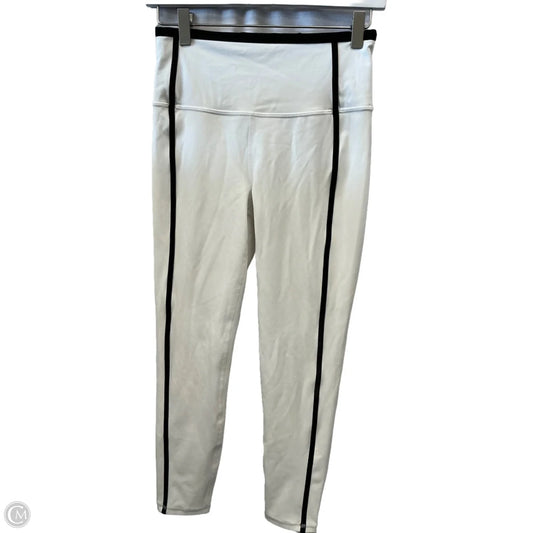 Athletic Leggings By Athleta In White, Size: S