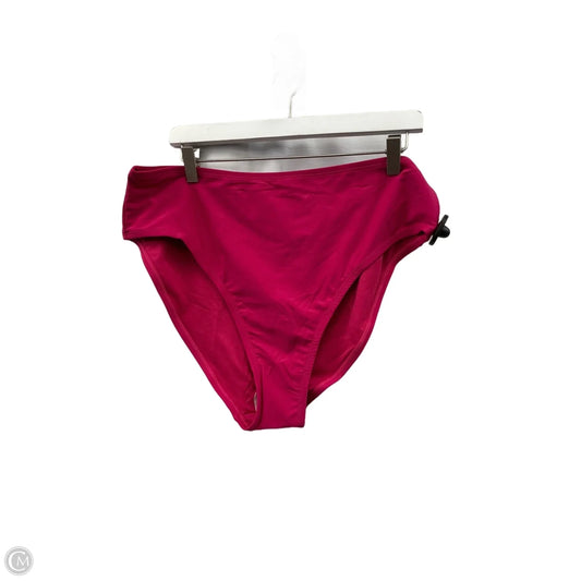Swimsuit Bottom By Time And Tru In Pink, Size: Xl