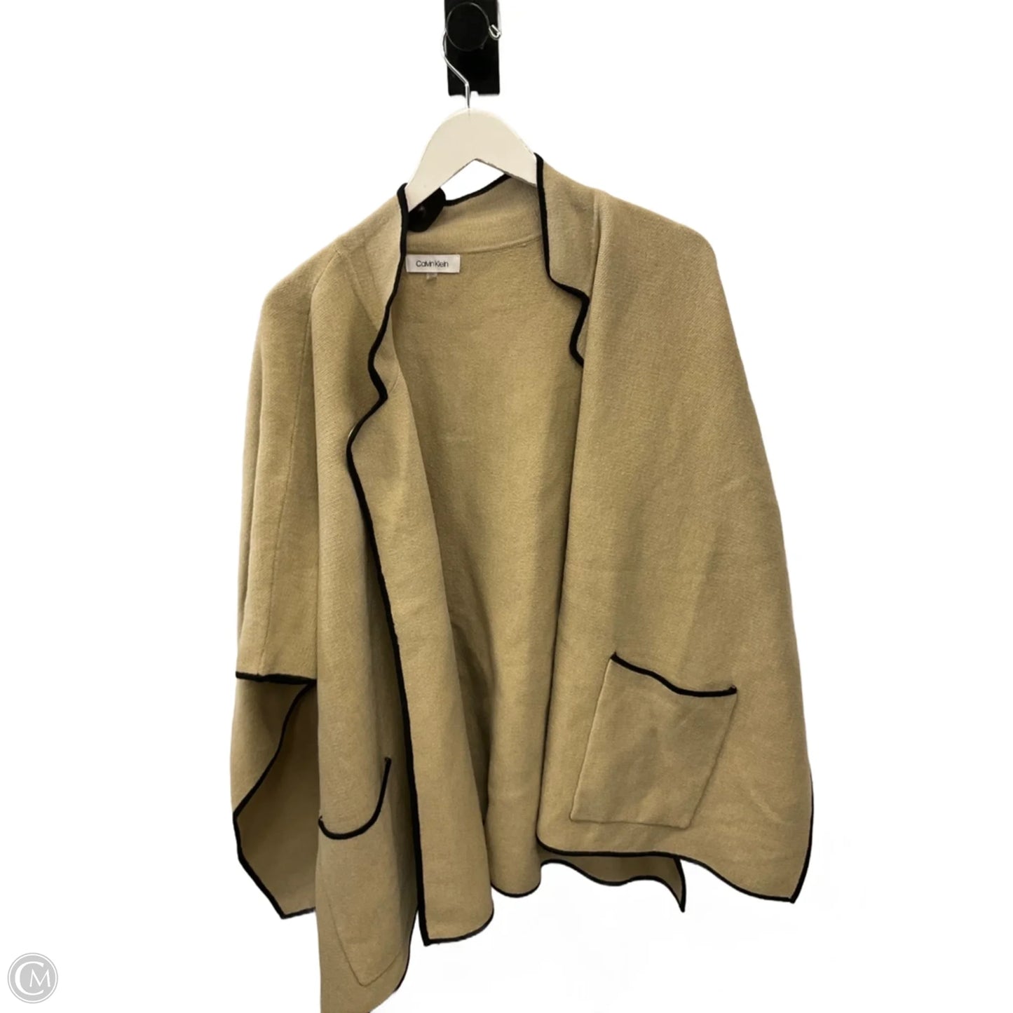 Shawl By Calvin Klein In Tan, Size: Osfm