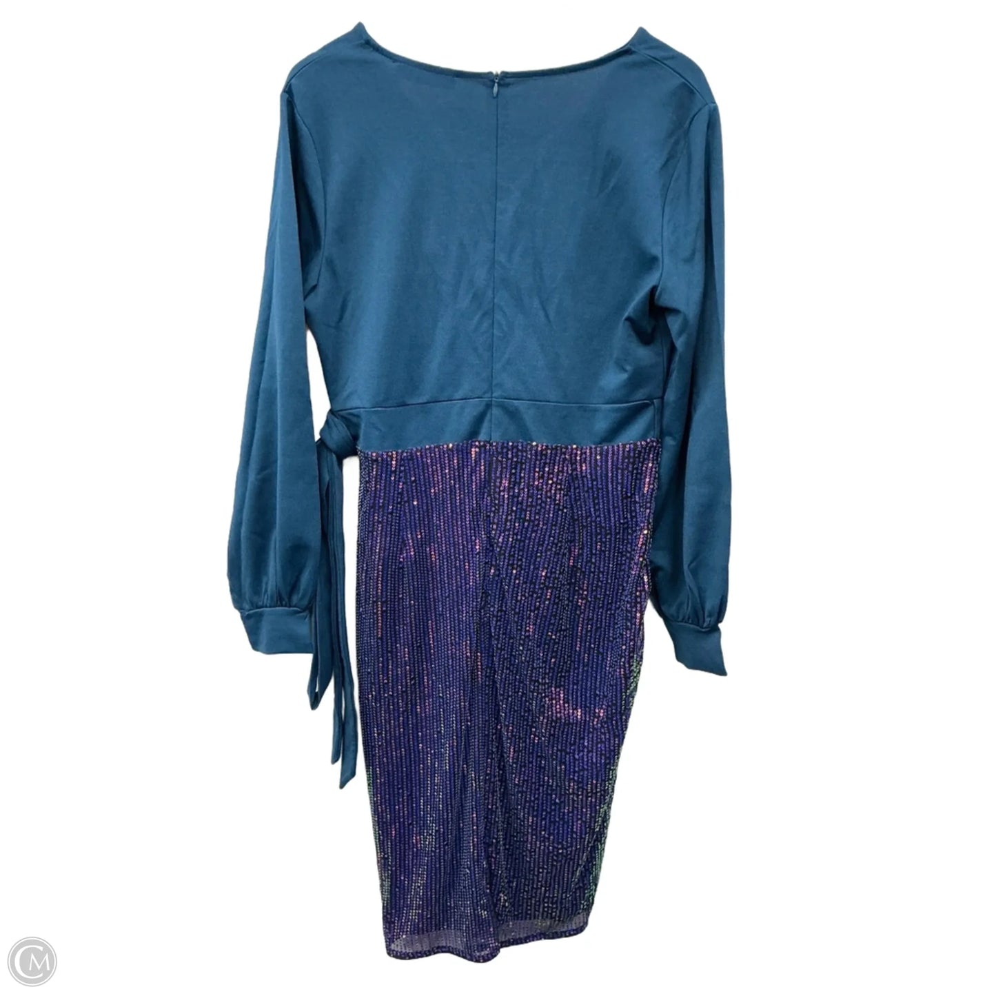 Dress Party Midi By Grace Karin In Blue, Size: L