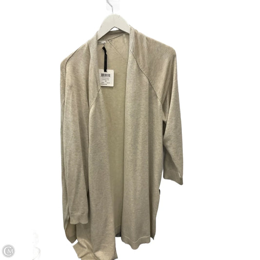 Sweater Cardigan By 89th And Madison In Beige, Size: 3x