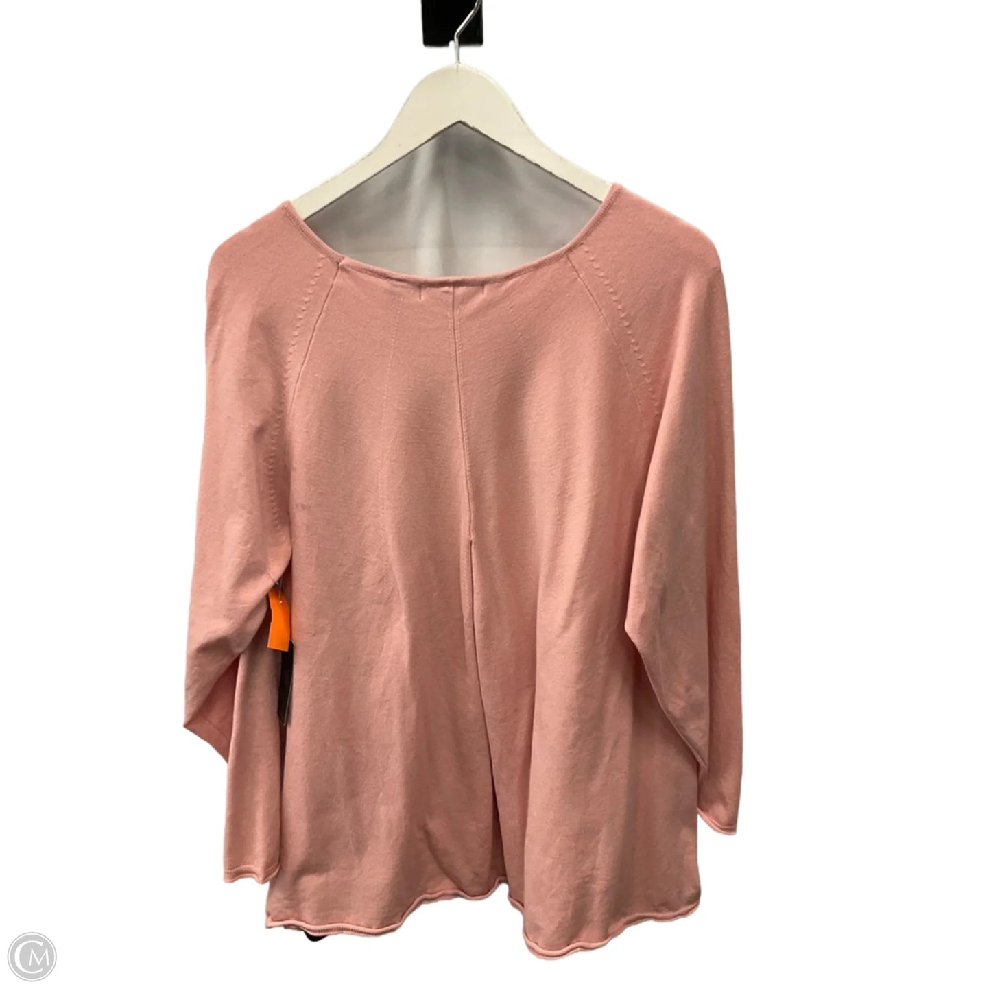 Top Long Sleeve By Clothes Mentor In Pink, Size: 1x