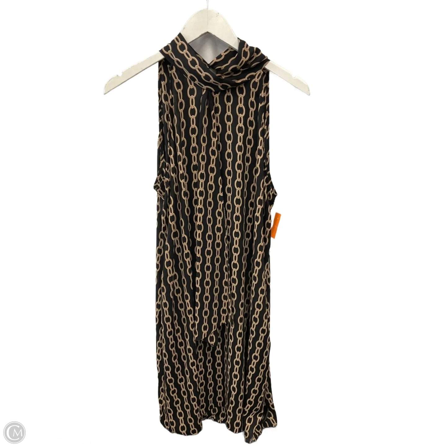 Dress Casual Short By Worthington In Black & Gold, Size: M