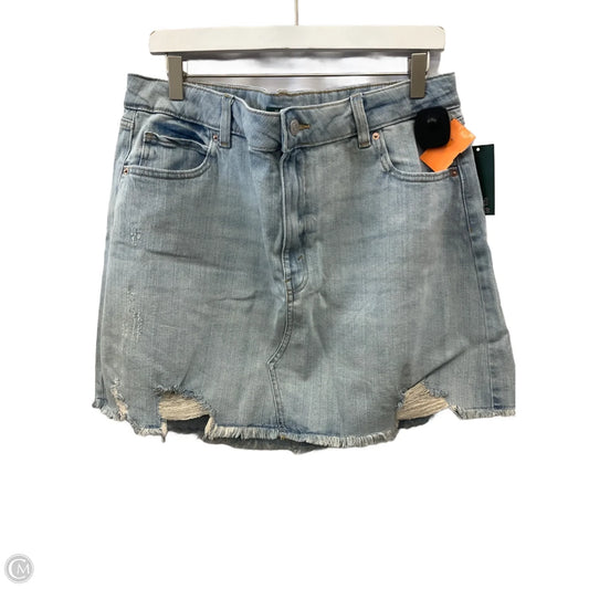 Skirt Mini & Short By Wild Fable In Blue Denim, Size: 18
