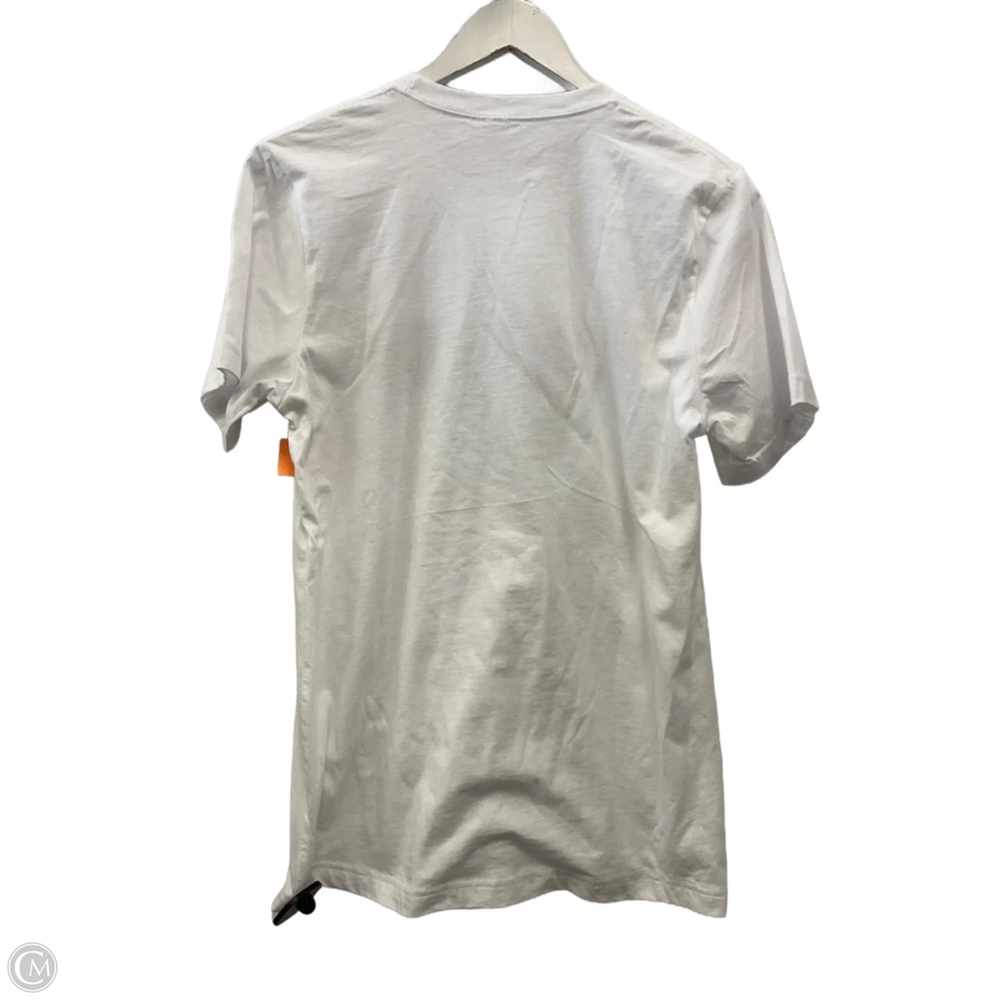 Top Short Sleeve By Canvas In White, Size: M