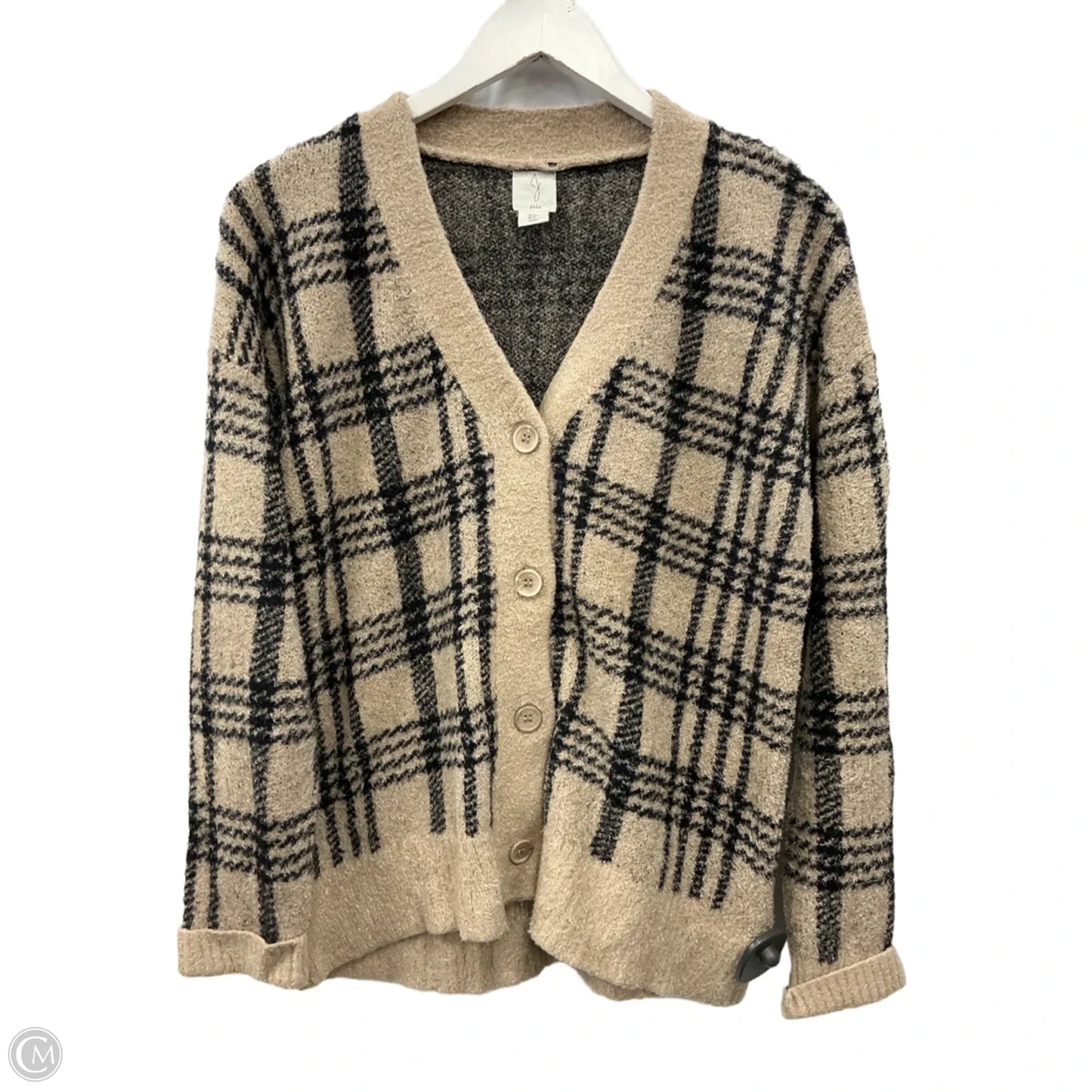 Sweater Cardigan By Joie In Beige, Size: S
