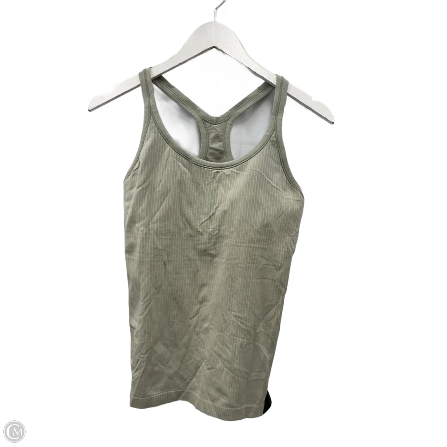 Athletic Tank Top By Lululemon In Green, Size: M