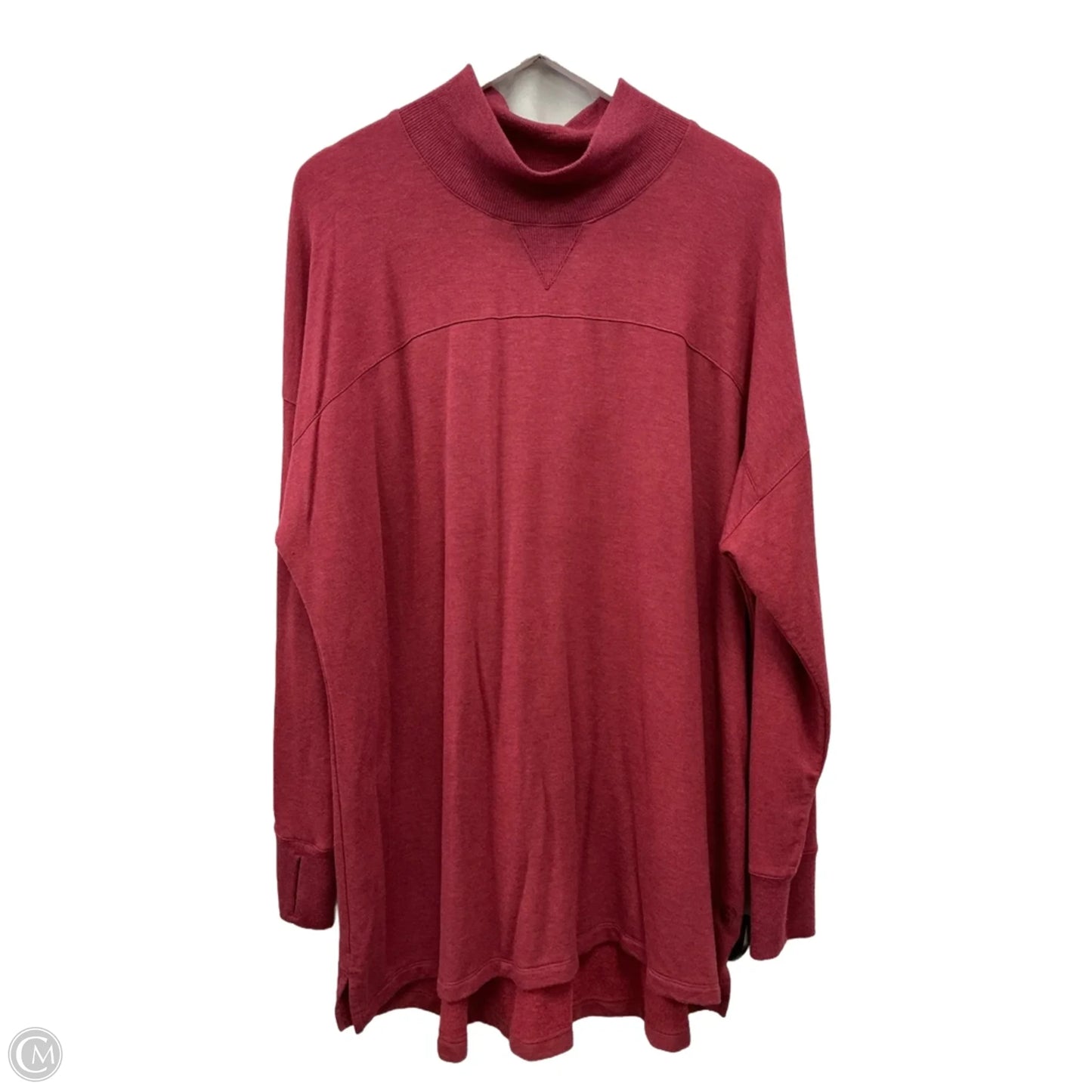 Top Long Sleeve By L.l. Bean In Pink, Size: 3x