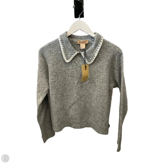 Sweater By Bailey 44 In Grey, Size: M
