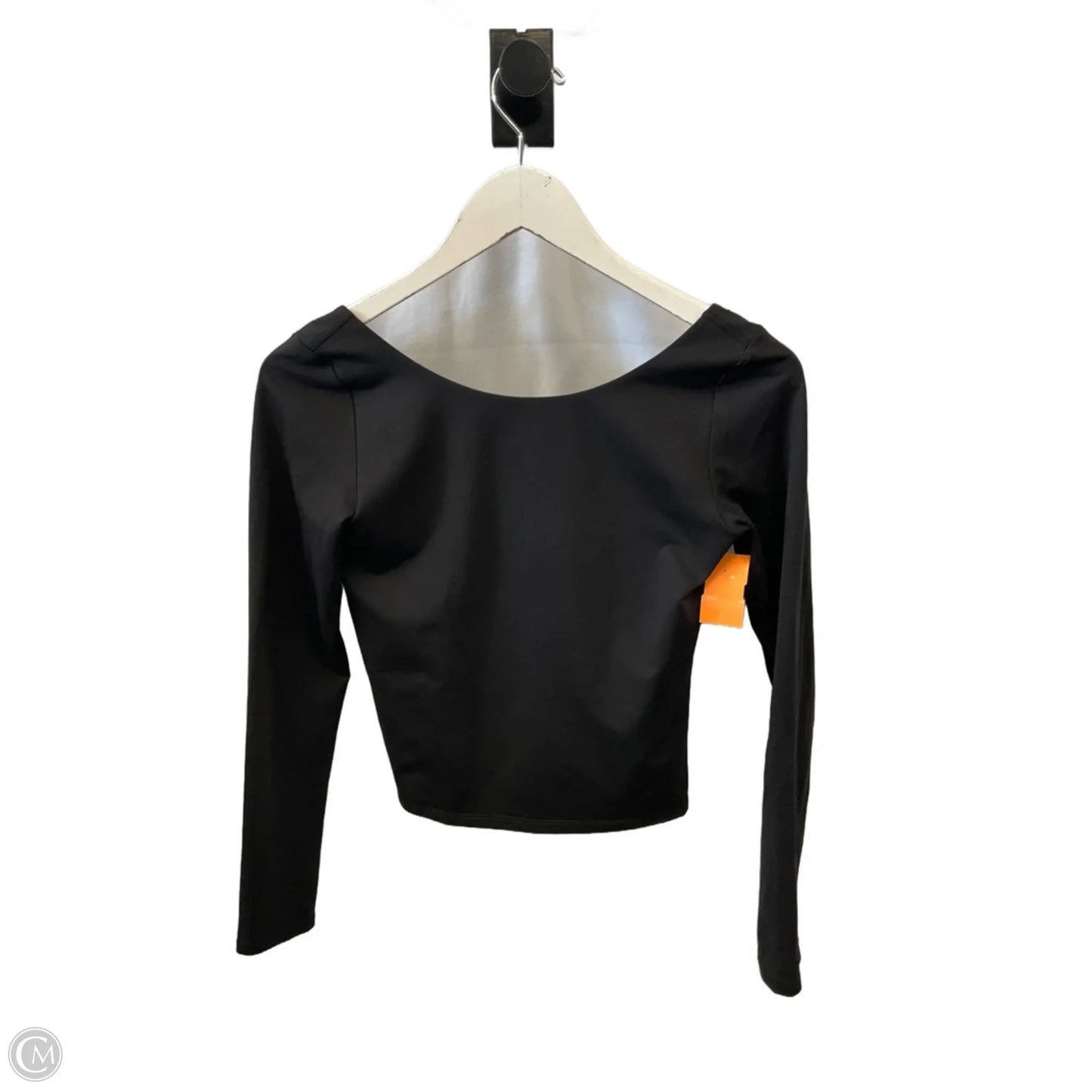 Athletic Top Long Sleeve Crewneck By Offline By Aerie In Black, Size: S