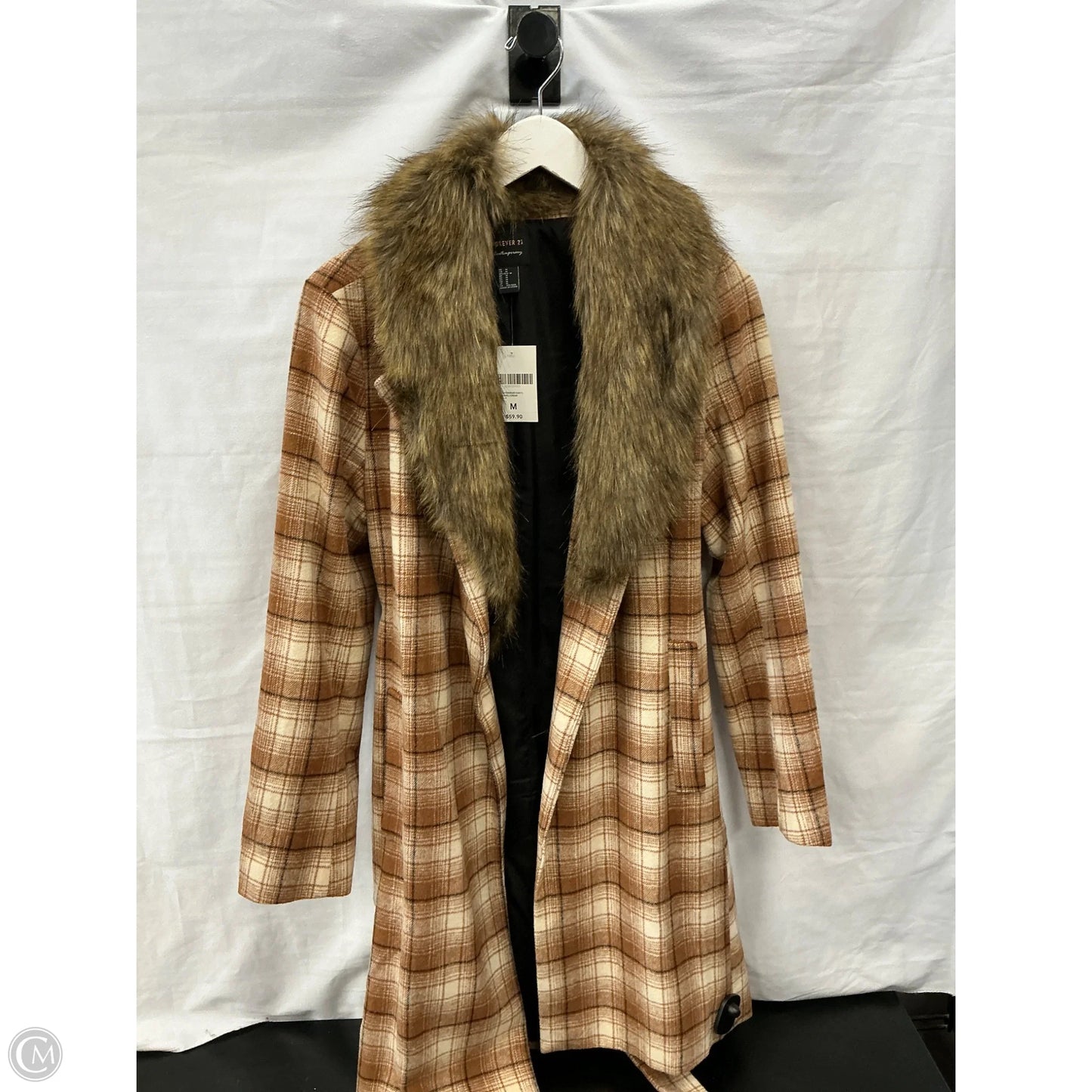 Coat Other By Forever 21 In Brown, Size: M
