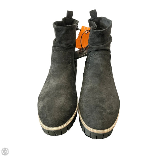 Boots Ankle Heels By Very G In Black, Size: 11