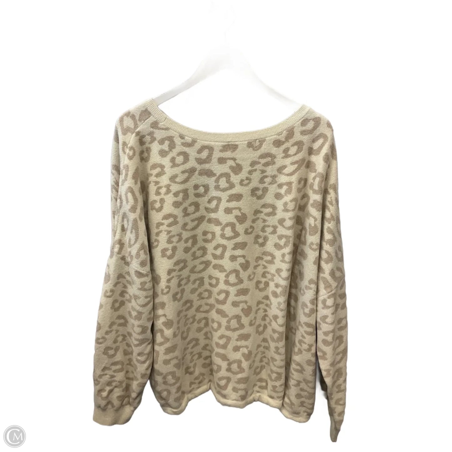 Sweater By Barefoot Dreams In Cream, Size: 3x