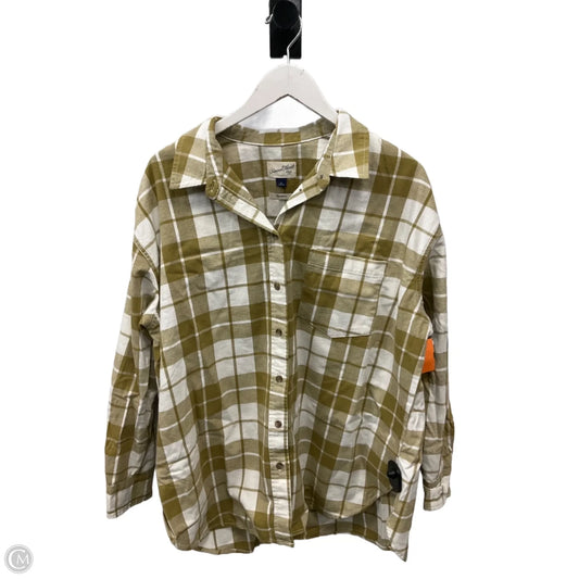 Top Long Sleeve By Universal Thread In Green, Size: Xl