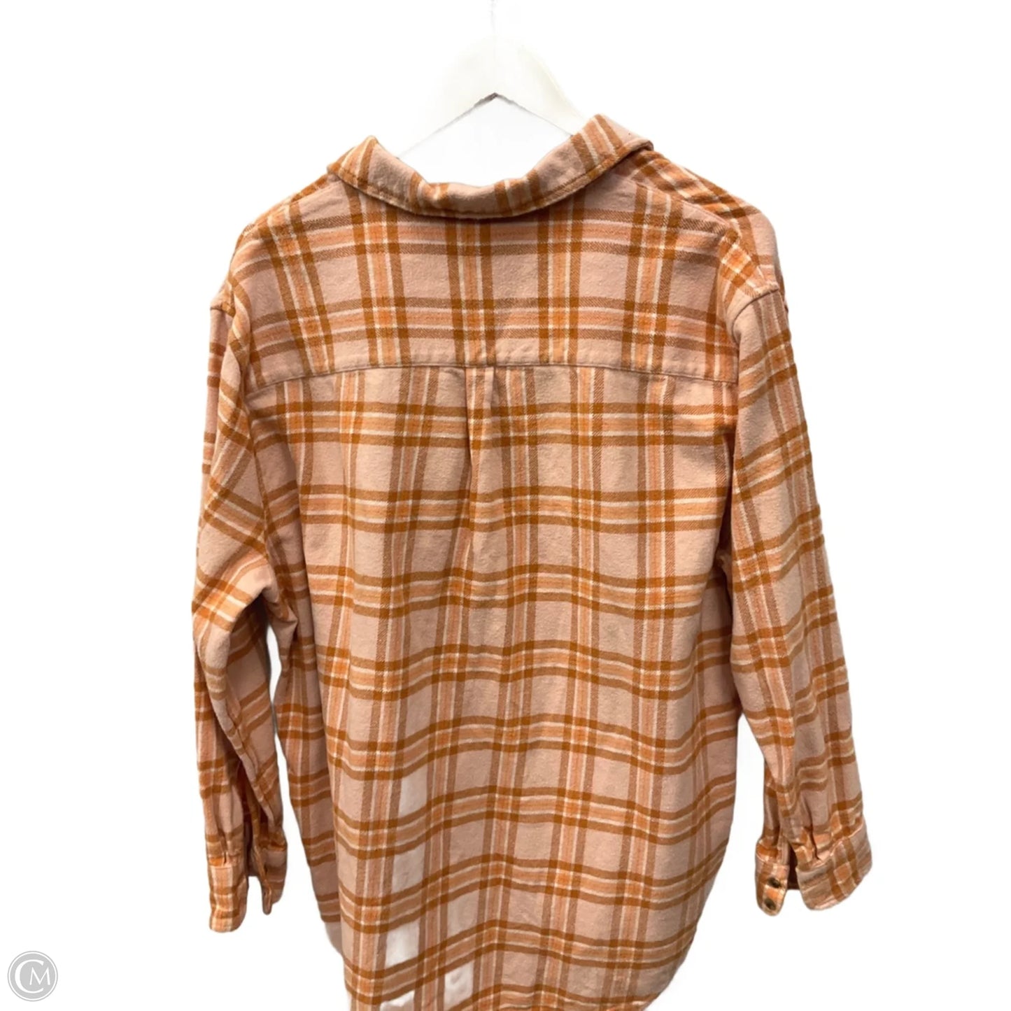 Top Long Sleeve By Aerie In Orange, Size: Xl