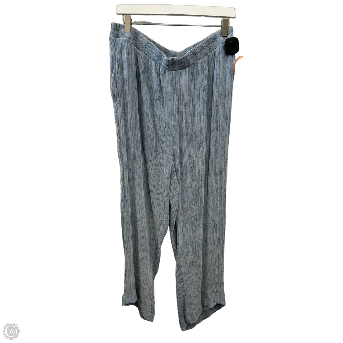 Pants Set 2pc By Modern Works In Blue, Size: 2x