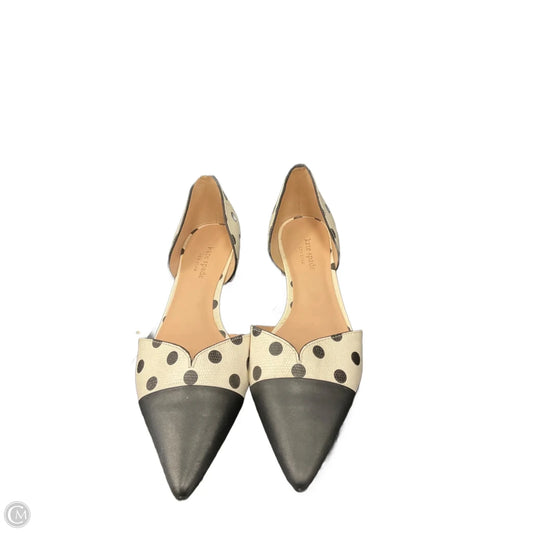 Shoes Designer By Kate Spade In Polkadot Pattern, Size: 8.5