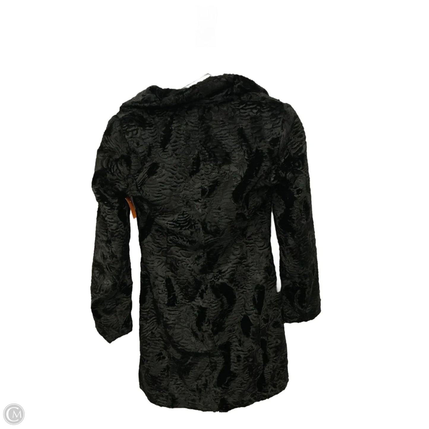 Coat Faux Fur & Sherpa By White House Black Market In Black, Size: Xs