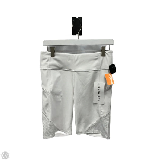 Athletic Shorts By Athleta In White, Size: M