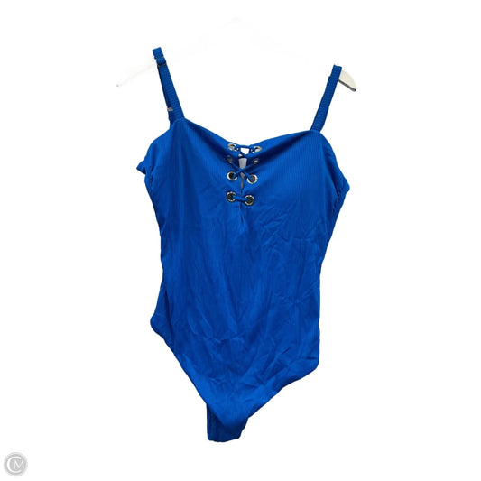 Swimsuit By Clothes Mentor In Blue, Size: 2x