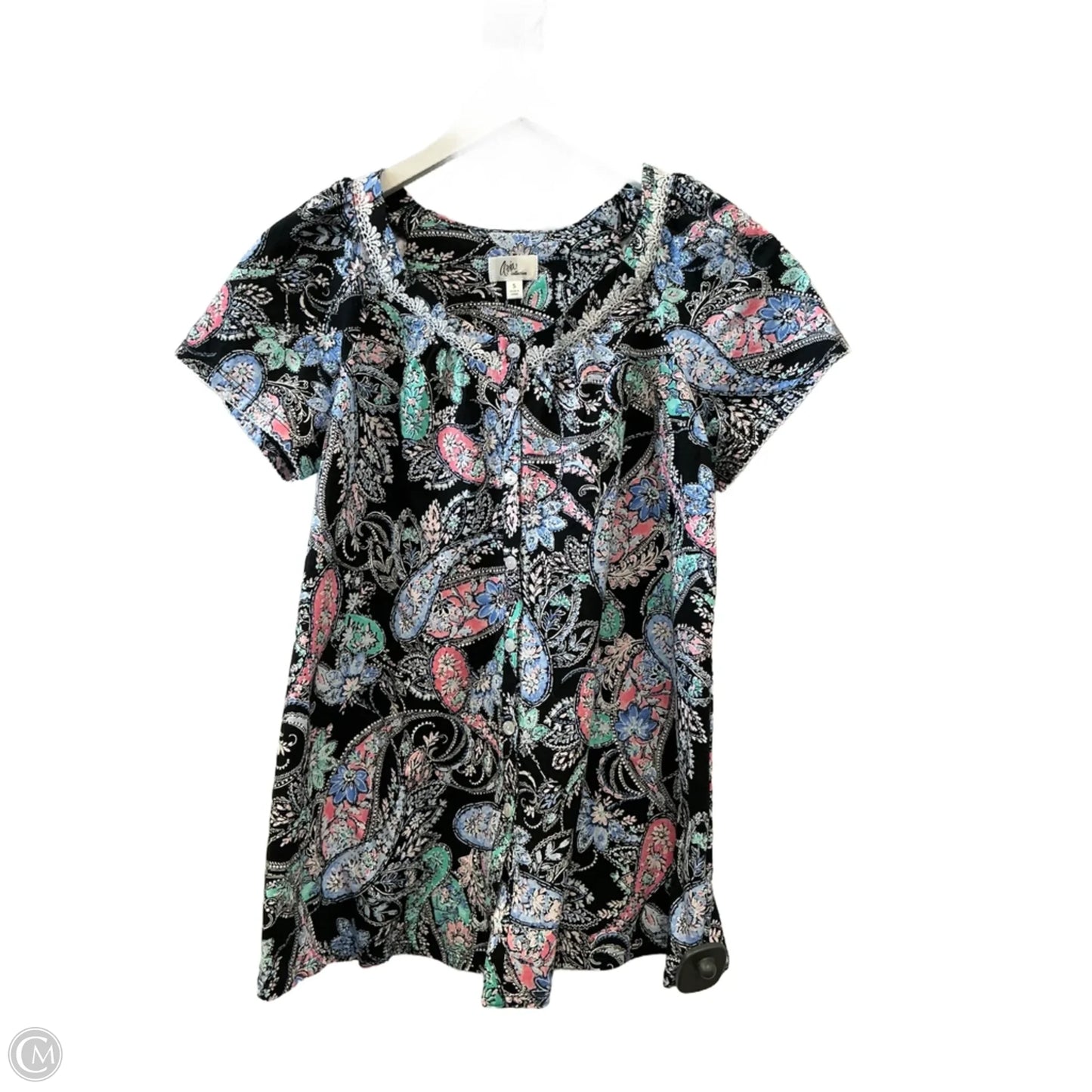 Pajamas 2pc By Aria In Black, Size: S