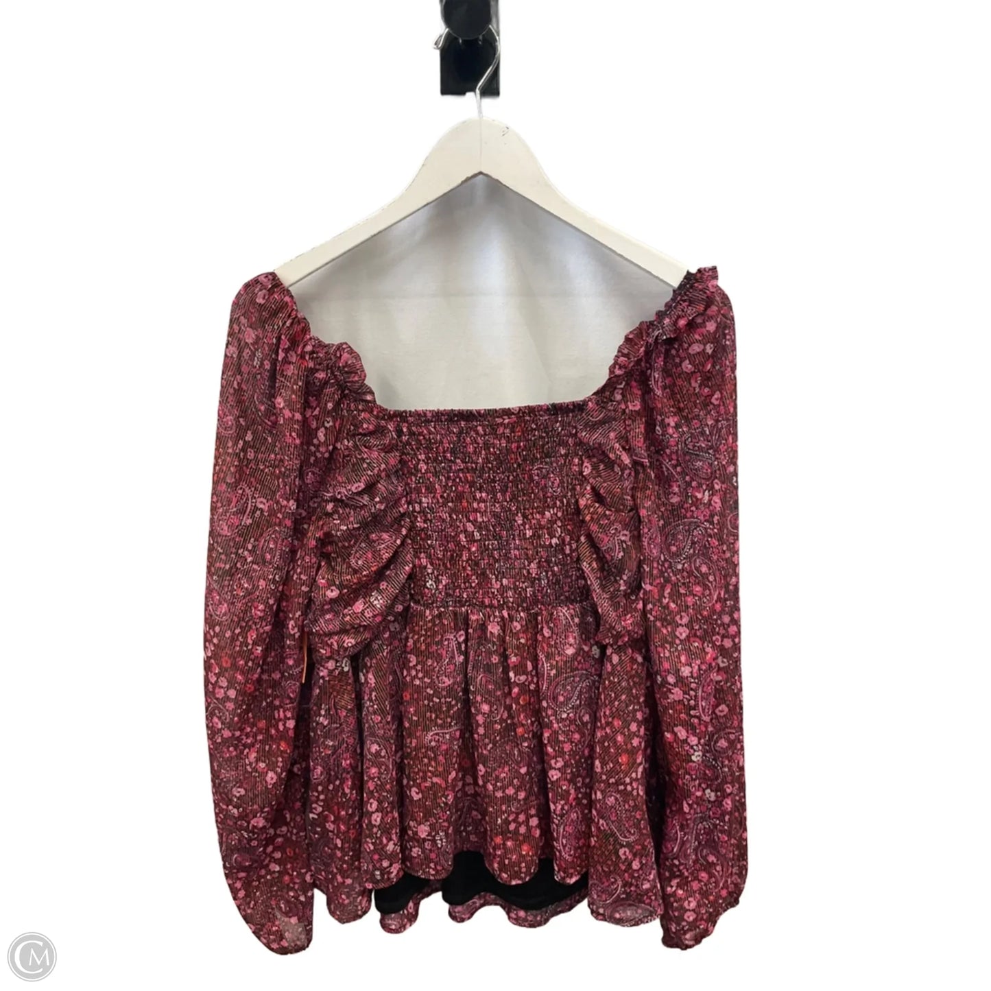 Top Long Sleeve By Torrid In Pink, Size: 1x