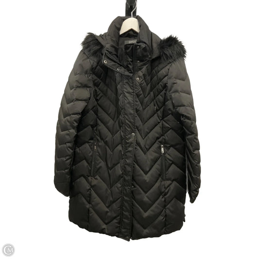 Coat Puffer & Quilted By Kenneth Cole Reaction In Black, Size: Xl