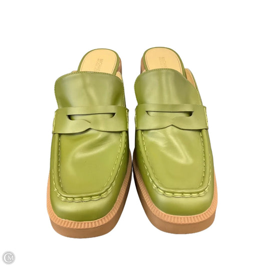Shoes Designer By Michael Kors In Green, Size: 11