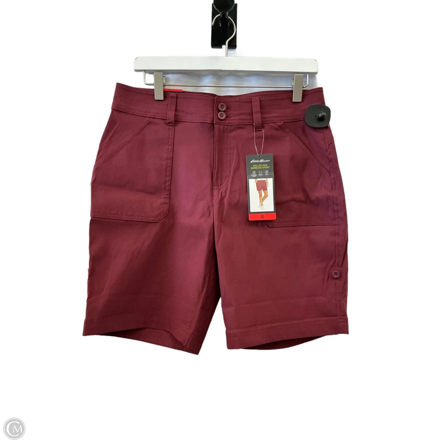 Shorts By Eddie Bauer In Red, Size: 8