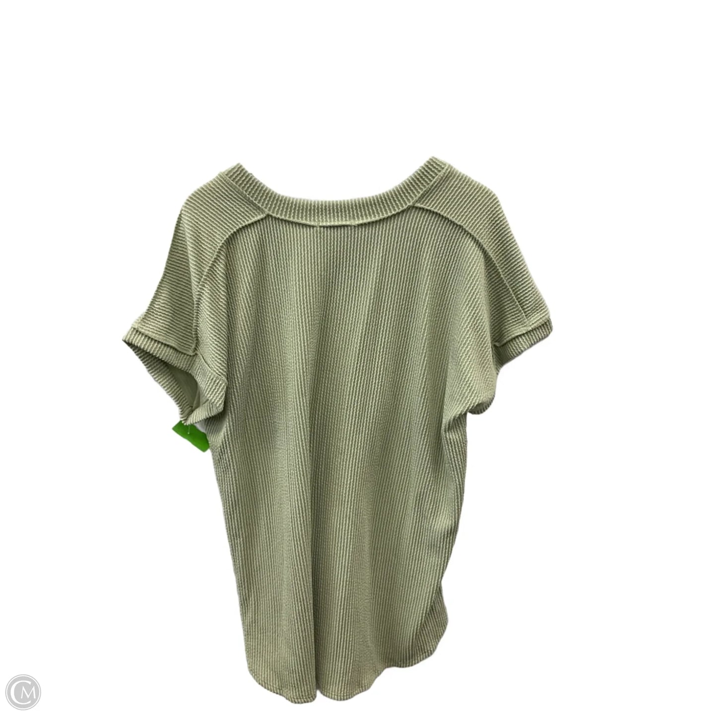 Top Short Sleeve By Heimish Usa In Green, Size: 3x