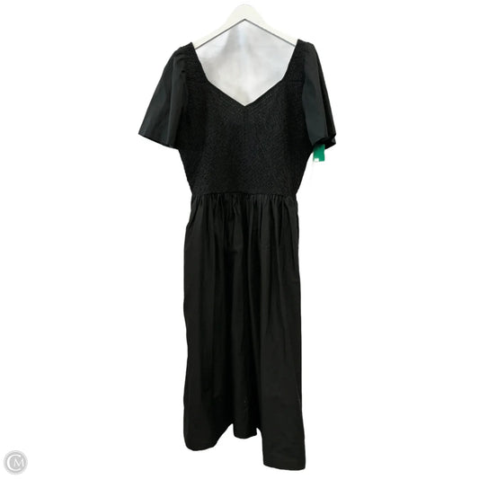 Dress Casual Midi By Lane Bryant In Black, Size: 2x
