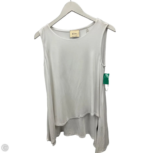 Tunic Sleeveless By Elie Tahari In White, Size: S