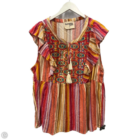 Top Sleeveless By Savage X Fenty In Multi-colored, Size: 2x