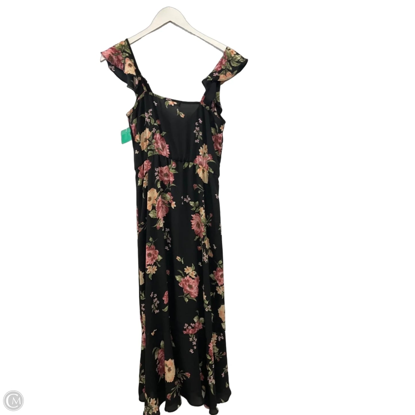 Dress Casual Midi By Socialite In Floral Print, Size: M