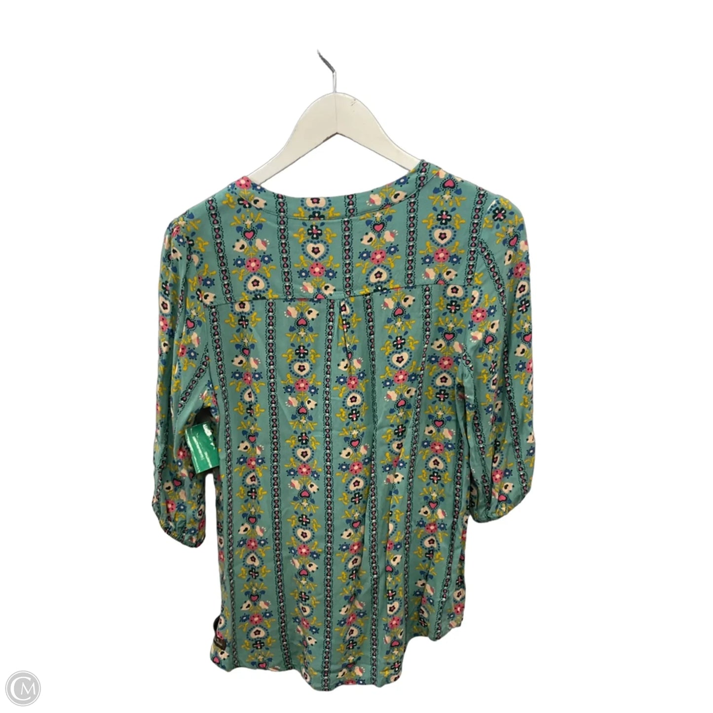 Top Short Sleeve By Matilda Jane In Green, Size: S