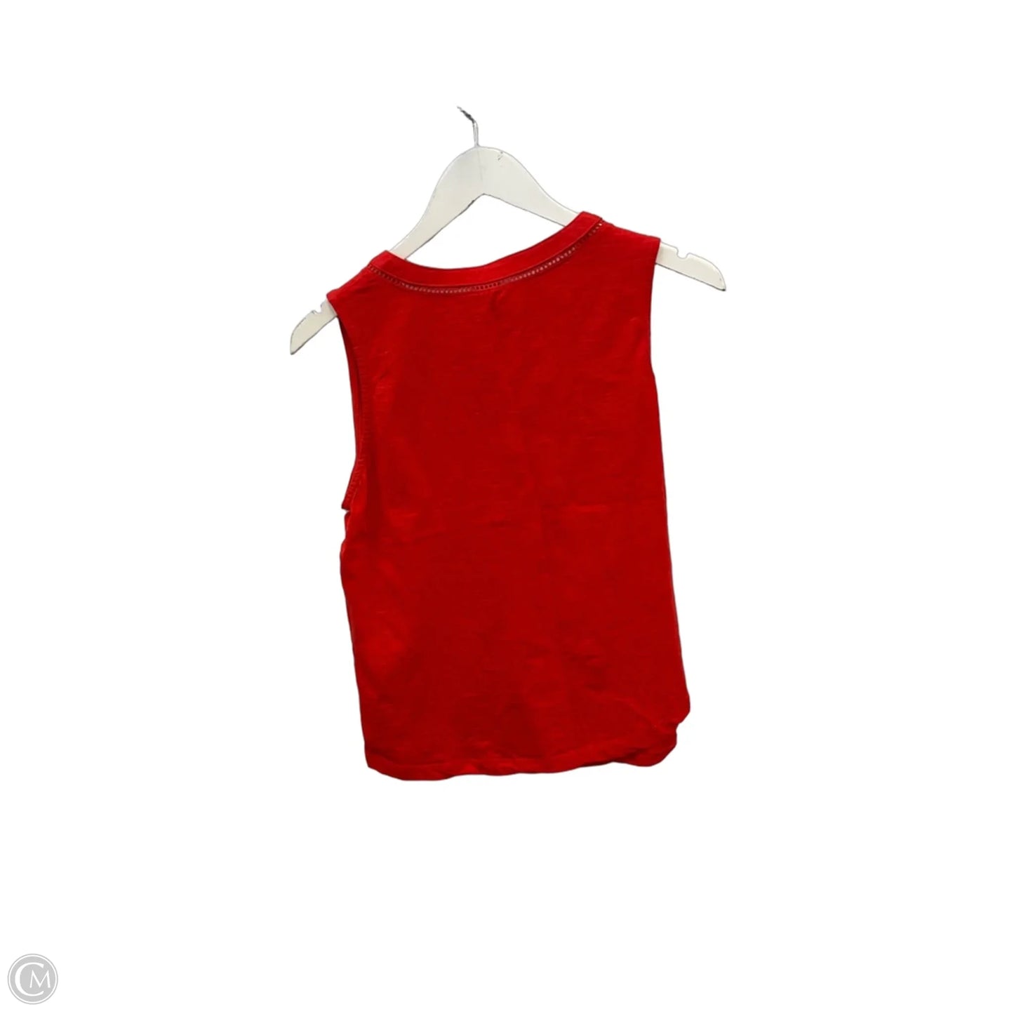 Top Sleeveless By St Johns Bay In Orange, Size: M