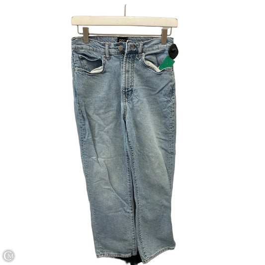 Jeans Straight By Bdg In Blue Denim, Size: 4