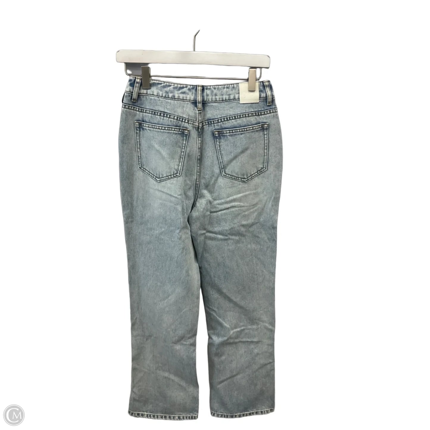 Jeans Flared By Clothes Mentor In Blue Denim, Size: 4
