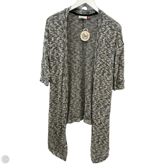 Cardigan By So In Black & White, Size: S