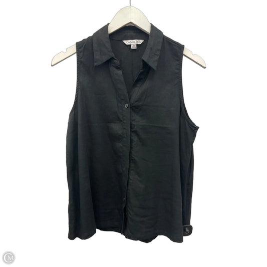 Top Sleeveless By Ophelia Roe In Black, Size: M
