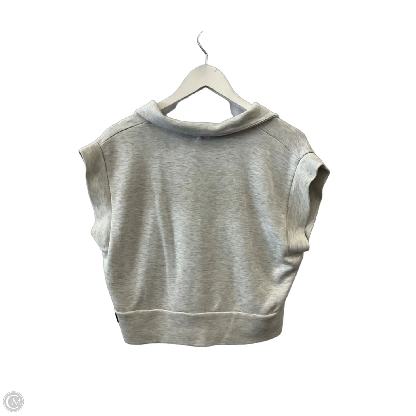 Top Short Sleeve By Danskin In Grey, Size: S