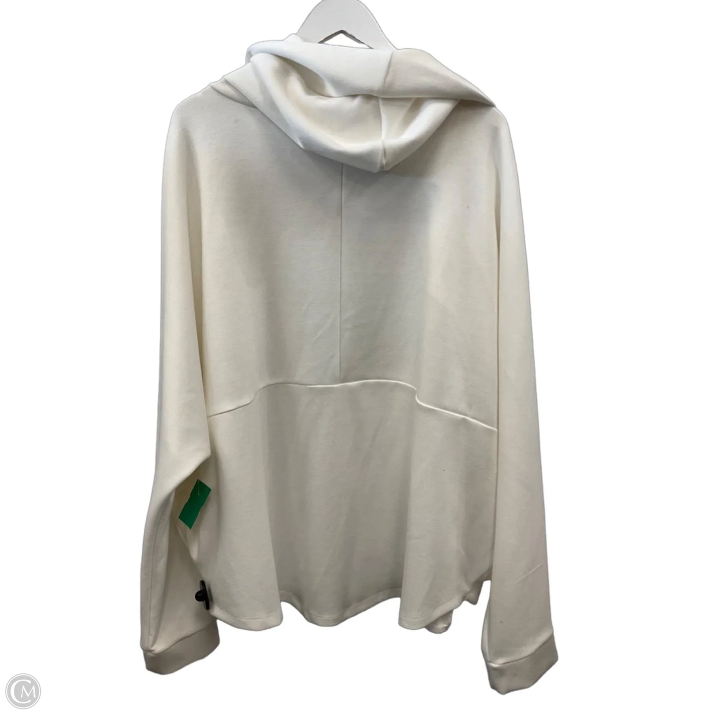 Cardigan By Clothes Mentor In White, Size: 2x