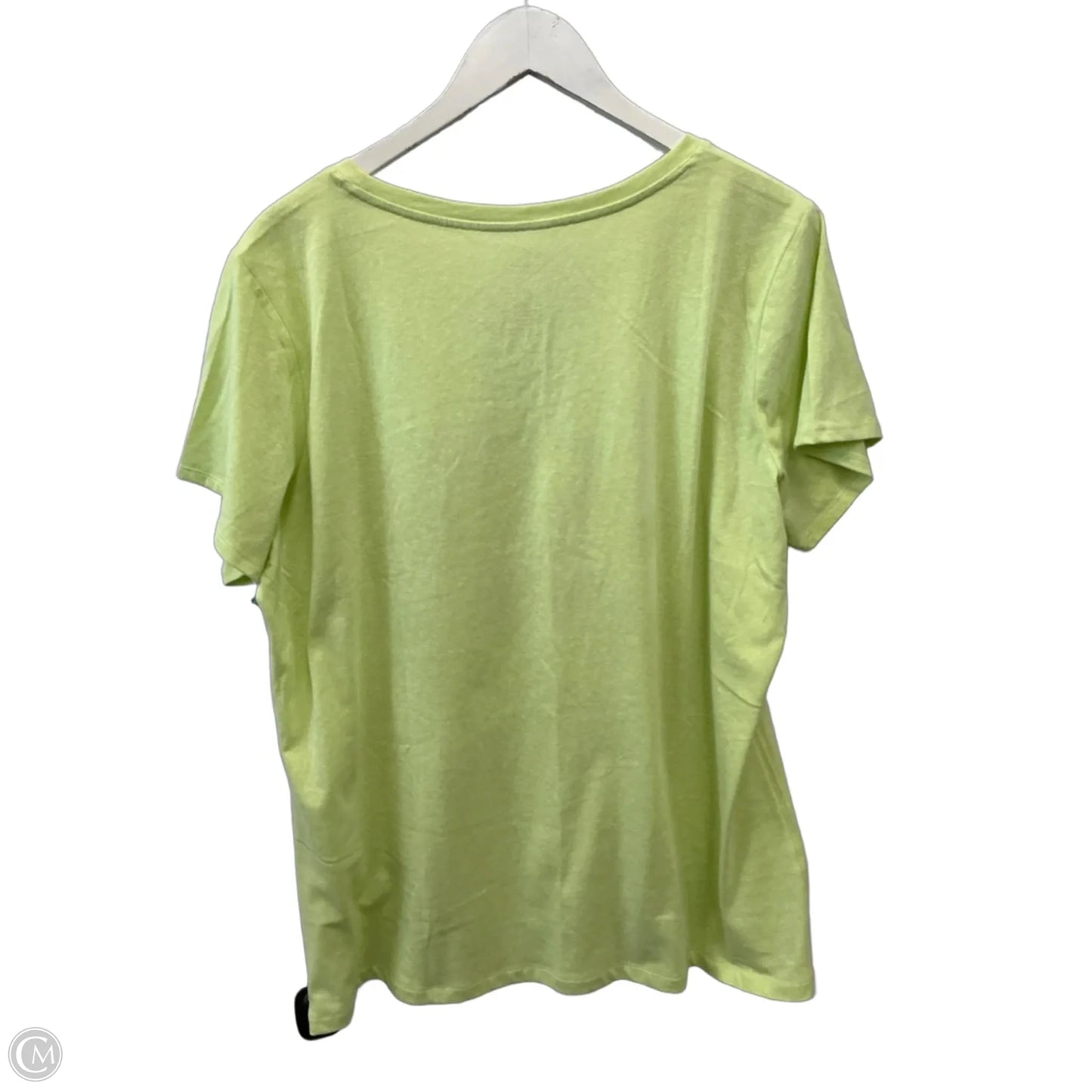 Top Short Sleeve By St Johns Bay In Green, Size: Xxl