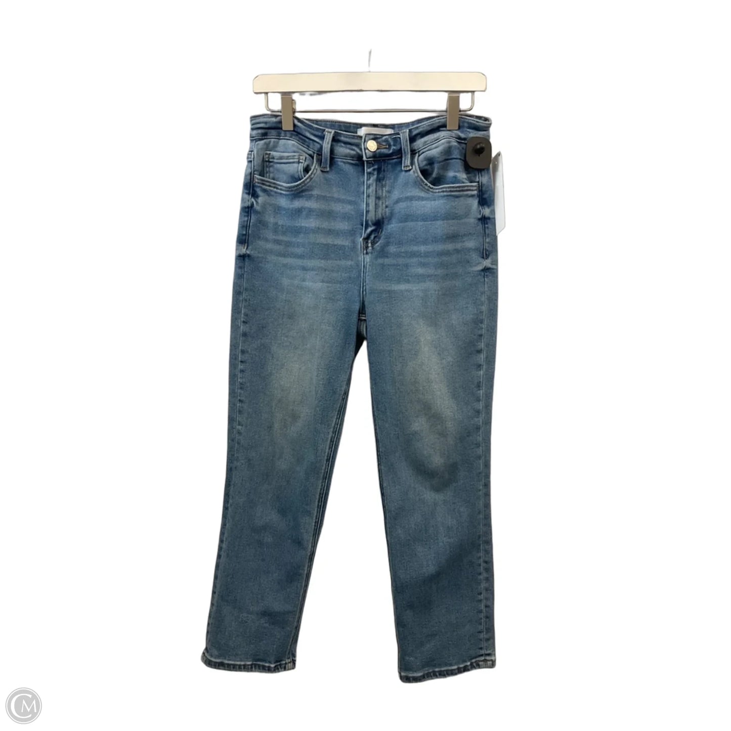 Jeans Straight By Vervet In Blue Denim, Size: 8