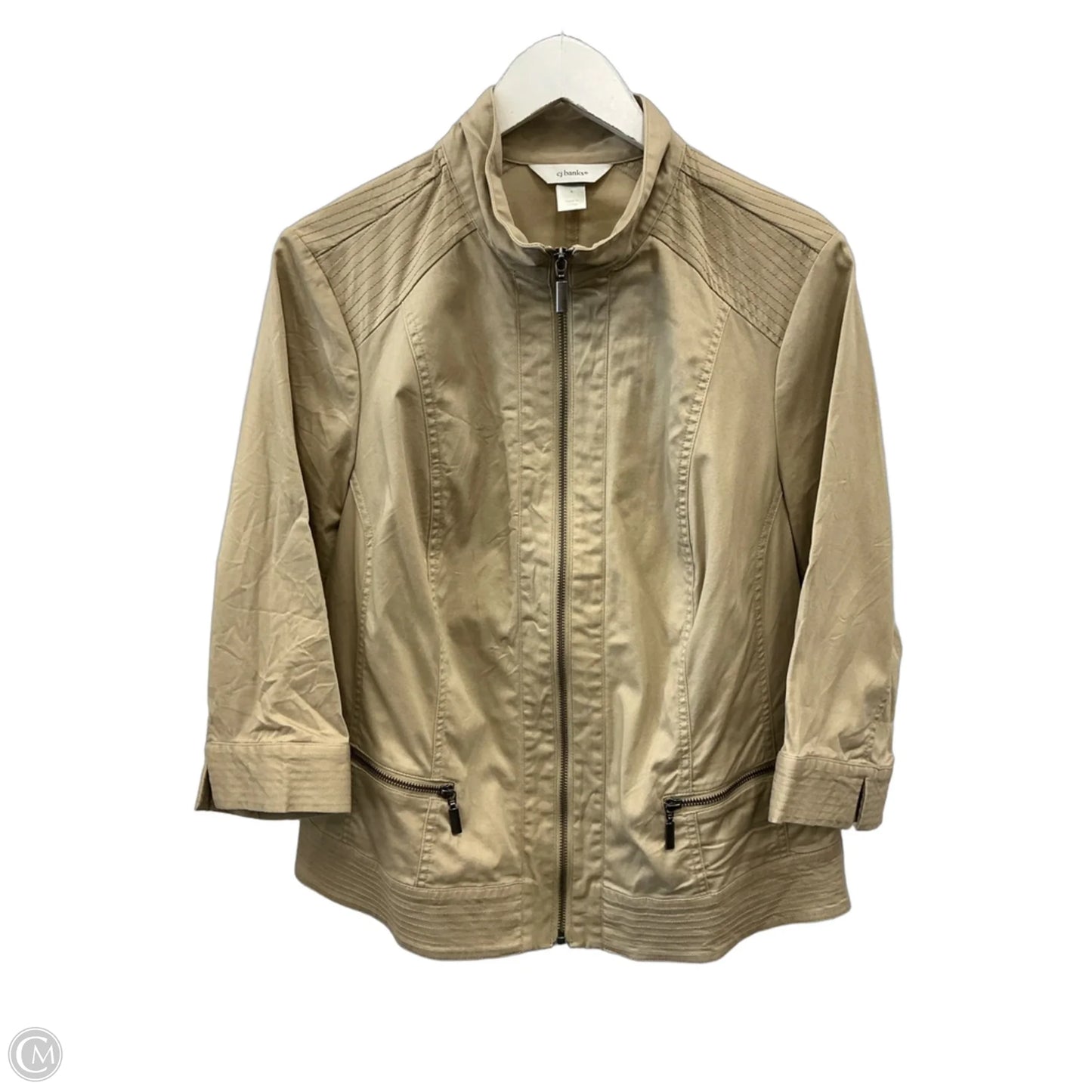 Jacket Other By Cj Banks In Tan, Size: Xl
