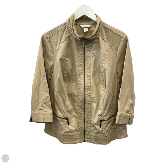 Jacket Other By Cj Banks In Tan, Size: Xl