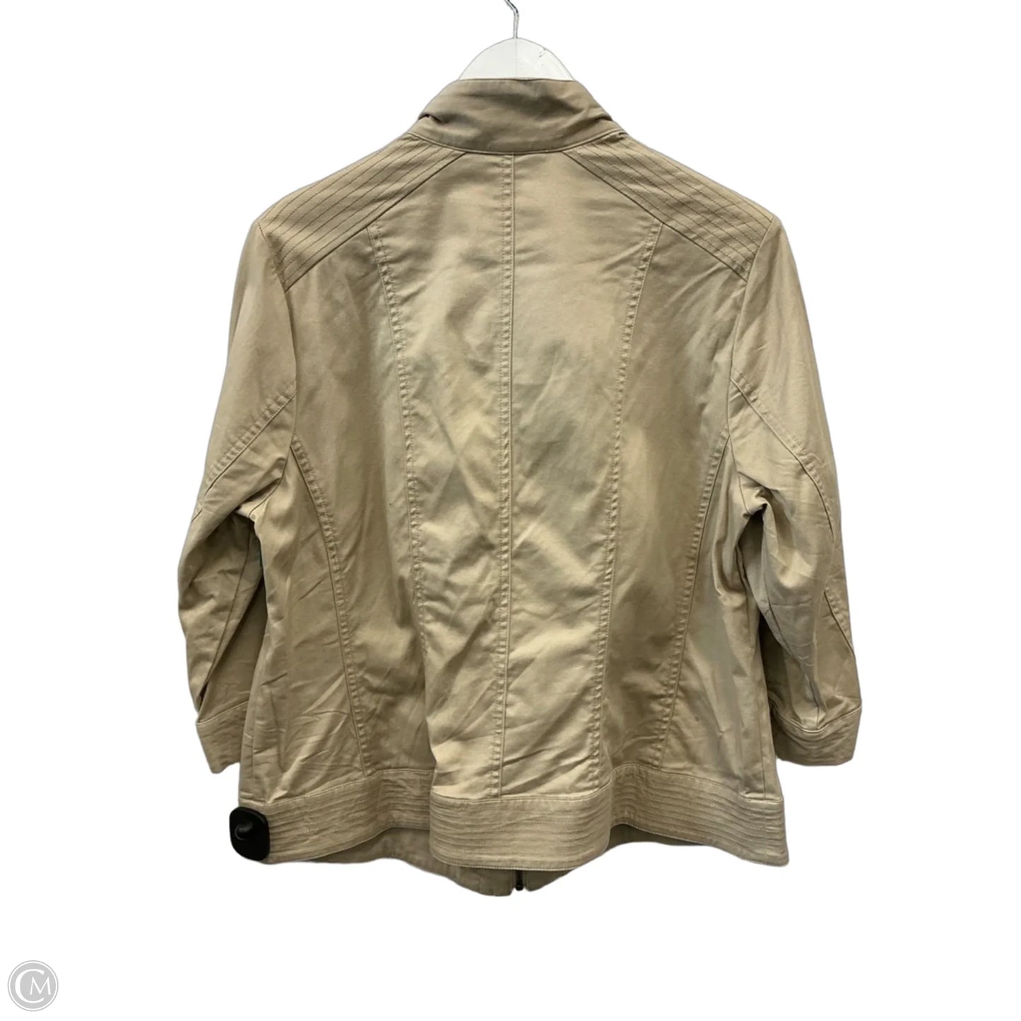 Jacket Other By Cj Banks In Tan, Size: Xl