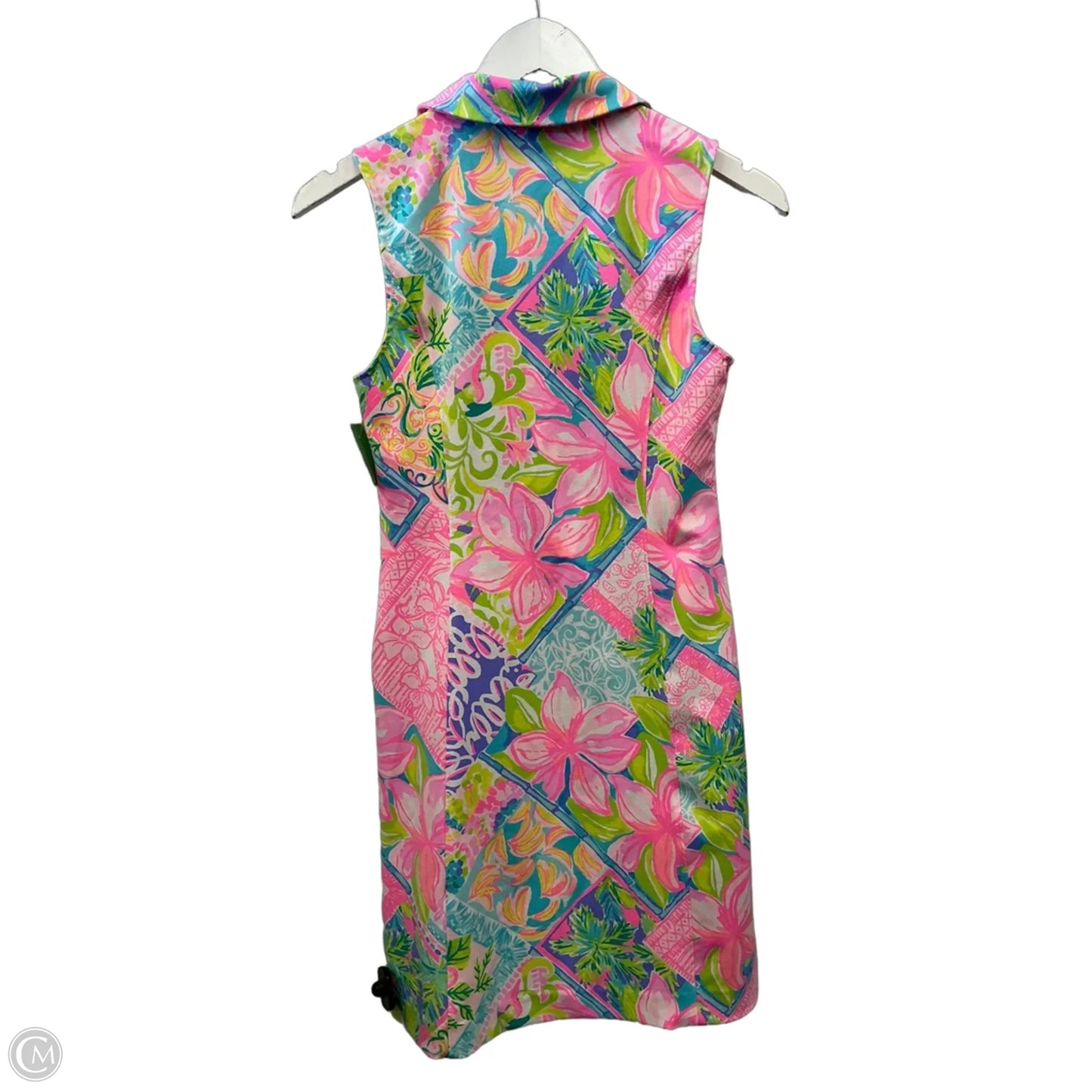 Dress Designer By Lilly Pulitzer In Pink & Purple, Size: Xs