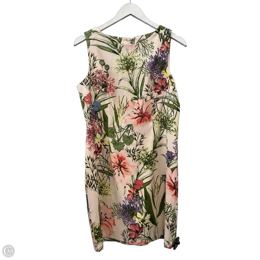 Dress Casual Short By Alex In Peach, Size: L