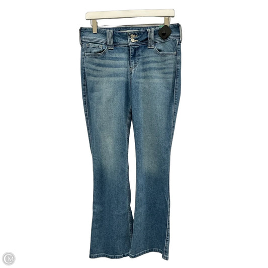 Jeans Boot Cut By Hollister In Blue Denim, Size: 8